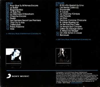 2CD/Dobozkészlet Céline Dion: D'eux / D'elles