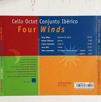 CD Cello Octet Conjunto Ibérico: Four Winds