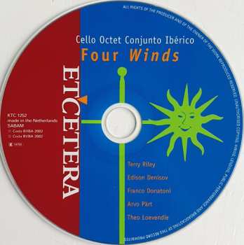 CD Cello Octet Conjunto Ibérico: Four Winds