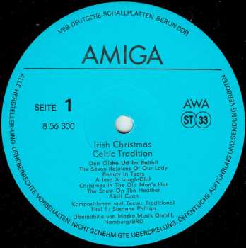 LP Celtic Tradition: An Irish Christmas Album