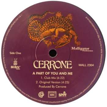 LP Cerrone: A Part Of You LTD