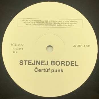 LP Čertůf Punk: Stejnej Bordel