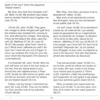 CD César Franck: Die Sieben Worte Christi Am Kreuz (Für Soli, Chor Und Orchester)