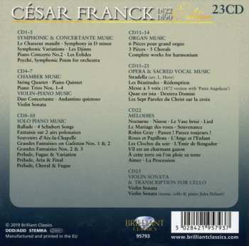 CD César Franck: Edition 23 CD DLX