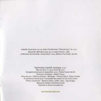 CD César Franck: Sonate Pour Piano Et Violon / Concert