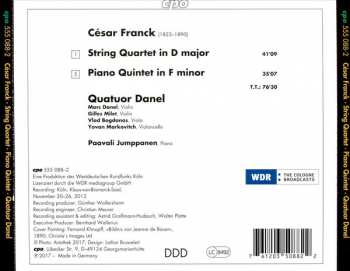 CD César Franck: String Quartet; Piano Quintet