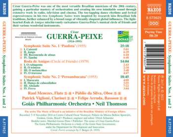 CD Cesar Guerra-peixe: Symphonic Suites Nos. 1 And 2