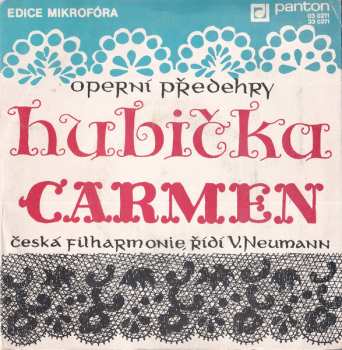 Album The Czech Philharmonic Orchestra: Operní Předehry Hubička / Carmen