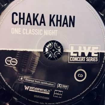 CD/DVD Chaka Khan: One Classic Night