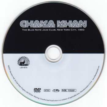 DVD Chaka Khan: The Blue Note Jazz Club, New York City, 1993: Great Women Singers of the 20th Century