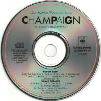 CD Champaign: Modern Heart / Woman In Flames