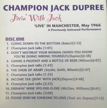 2CD Champion Jack Dupree: Jivin With Jack