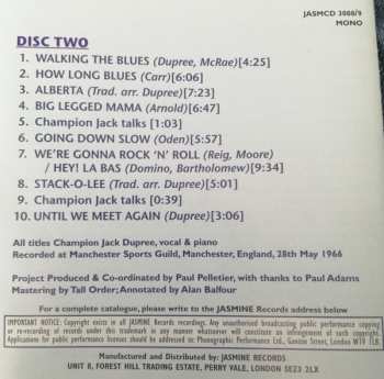 2CD Champion Jack Dupree: Jivin With Jack