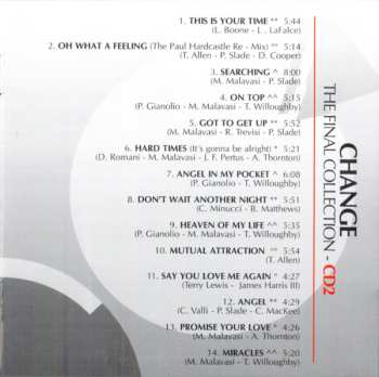2CD Change: The Final Collection