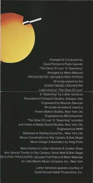 CD Change: The Glow Of Love