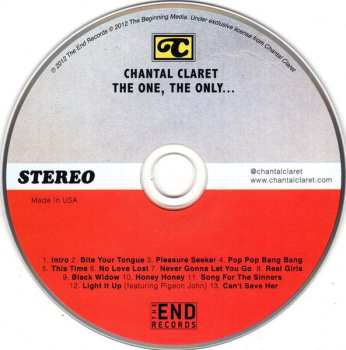 CD Chantal Claret: The One, The Only...