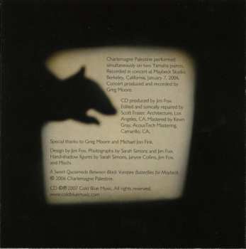 CD Charlemagne Palestine: A Sweet Quasimodo Between Black Vampire Butterflies For Maybeck