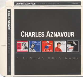 5CD/Dobozkészlet Charles Aznavour: 5 Albums Originaux 