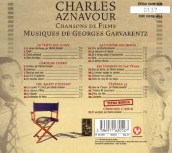 CD Charles Aznavour: Chansons De Films Musiques De Georges Garvarentz LTD