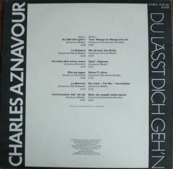 LP Charles Aznavour: Du Lässt Dich Geh'n