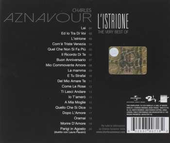 CD Charles Aznavour: L'Istrione - The Very Best Of Charles Aznavour