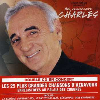 2CD Charles Aznavour: Bon Anniversaire