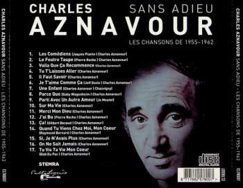 CD Charles Aznavour: Sans Adieu - Les Chansons 1955-1962