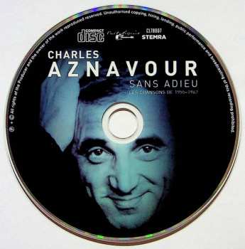 CD Charles Aznavour: Sans Adieu - Les Chansons 1955-1962