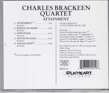 CD Charles Brackeen Quartet: Attainment