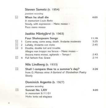 SACD Charles Bruffy: Shakespeare In Song