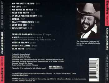 CD Charles Earland: If Only For One Night