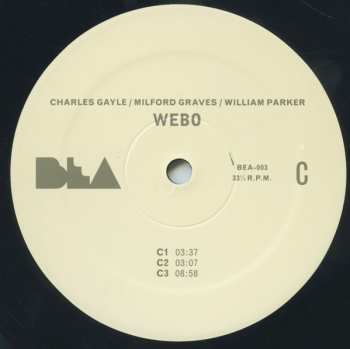 3LP/Dobozkészlet William Parker: Webo