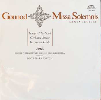 LP The Czech Philharmonic Orchestra: Missa Solemnis Santa Cecilia (77 2)