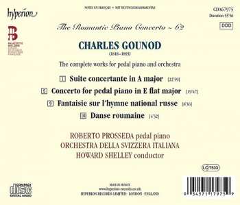 CD Charles Gounod: The Complete Works For Pedal Piano & Orchestra