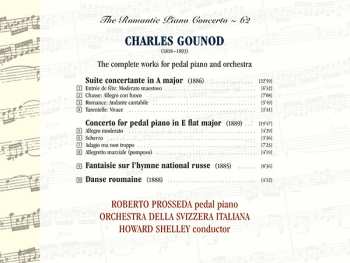 CD Charles Gounod: The Complete Works For Pedal Piano & Orchestra