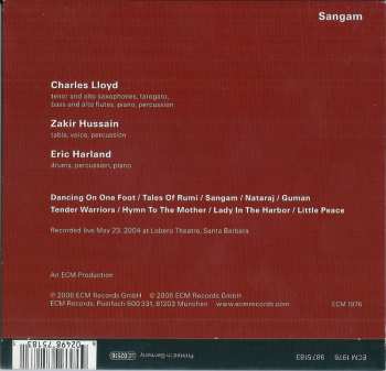CD Charles Lloyd: Sangam