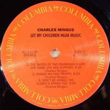 LP Charles Mingus: Let My Children Hear Music LTD
