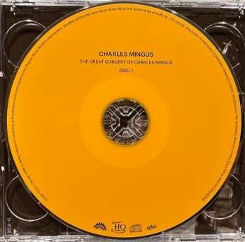 2CD Charles Mingus: The Great Concert Of Charles Mingus