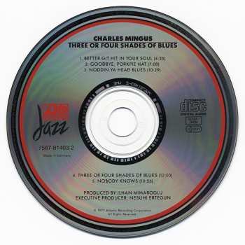 CD Charles Mingus: Three Or Four Shades Of Blues