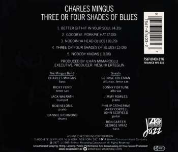 CD Charles Mingus: Three Or Four Shades Of Blues