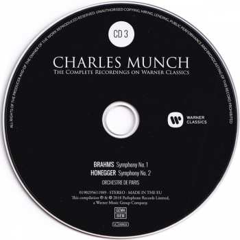 13CD/Dobozkészlet Charles Munch: The Complete Recordings On Warner Classics