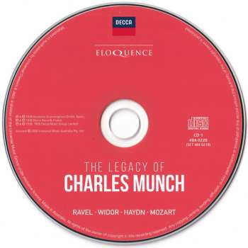 14CD/Dobozkészlet Charles Munch: The Legacy Of Charles Munch