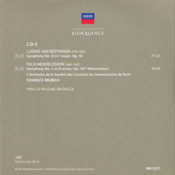 14CD/Dobozkészlet Charles Munch: The Legacy Of Charles Munch