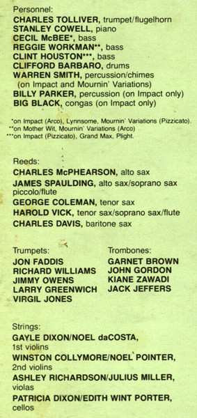 CD Charles Tolliver: Impact