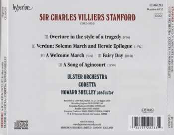 CD Charles Villiers Stanford: A Song Of Agincourt ∙ Overture In The Style Of A Tragedy ∙ Verdun ∙ A Welcome March ∙ Fairy Day