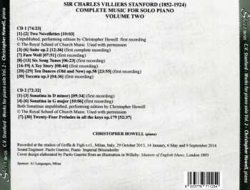 2CD Charles Villiers Stanford: Complete Works For Piano Solo - Vol. 2