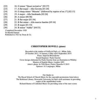 2CD Charles Villiers Stanford: Complete Works For Piano Solo - Vol. 2