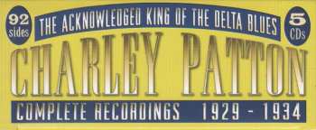 5CD/Dobozkészlet Charley Patton: Complete Recordings 1929 - 1934