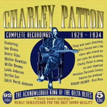 5CD/Dobozkészlet Charley Patton: Complete Recordings 1929 - 1934