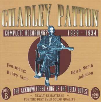 5CD/Dobozkészlet Charley Patton: Complete Recordings 1929 - 1934